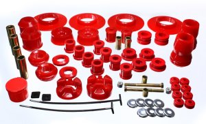 Chrysler PT Cruiser Suspension Bushing Kit - Energy Suspension - Hyper-Flex System - Red - `01-`05